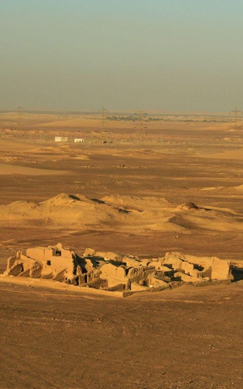 Coptic monastery Bahriyya Egypt